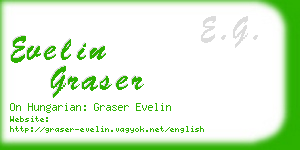 evelin graser business card